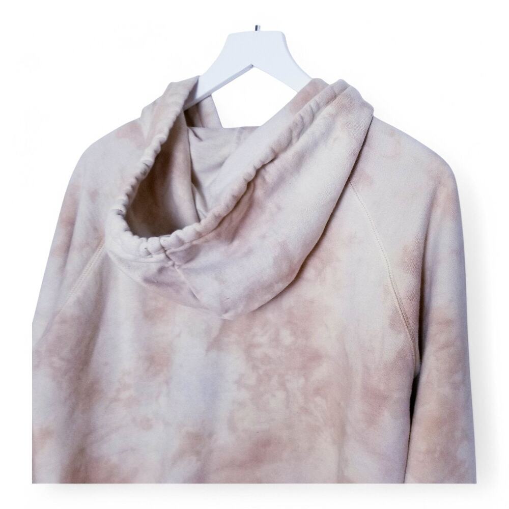 HUDSON JEANS Los Angeles Live-In Tie Dye 100% Cotton Hoodie Sweatshirt - L - Picture 6 of 8